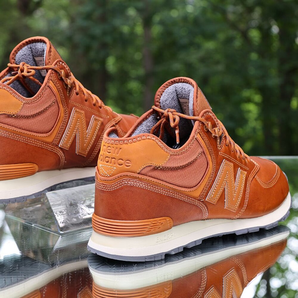 New Balance 574 Mid Rich Brown - Picture 11 of 13